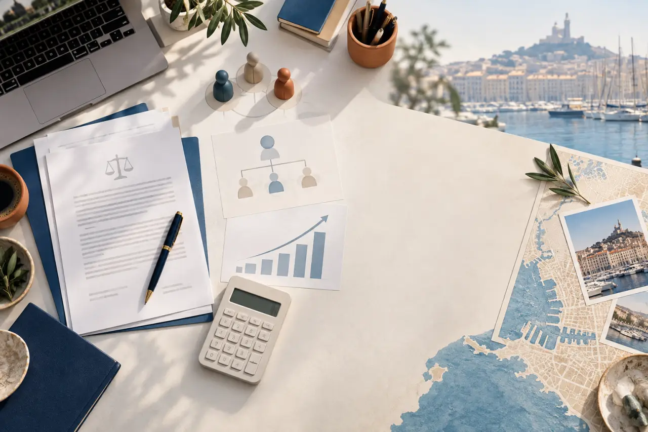 Le statut juridique à Marseille se choisit selon votre activité, vos associés et votre croissance