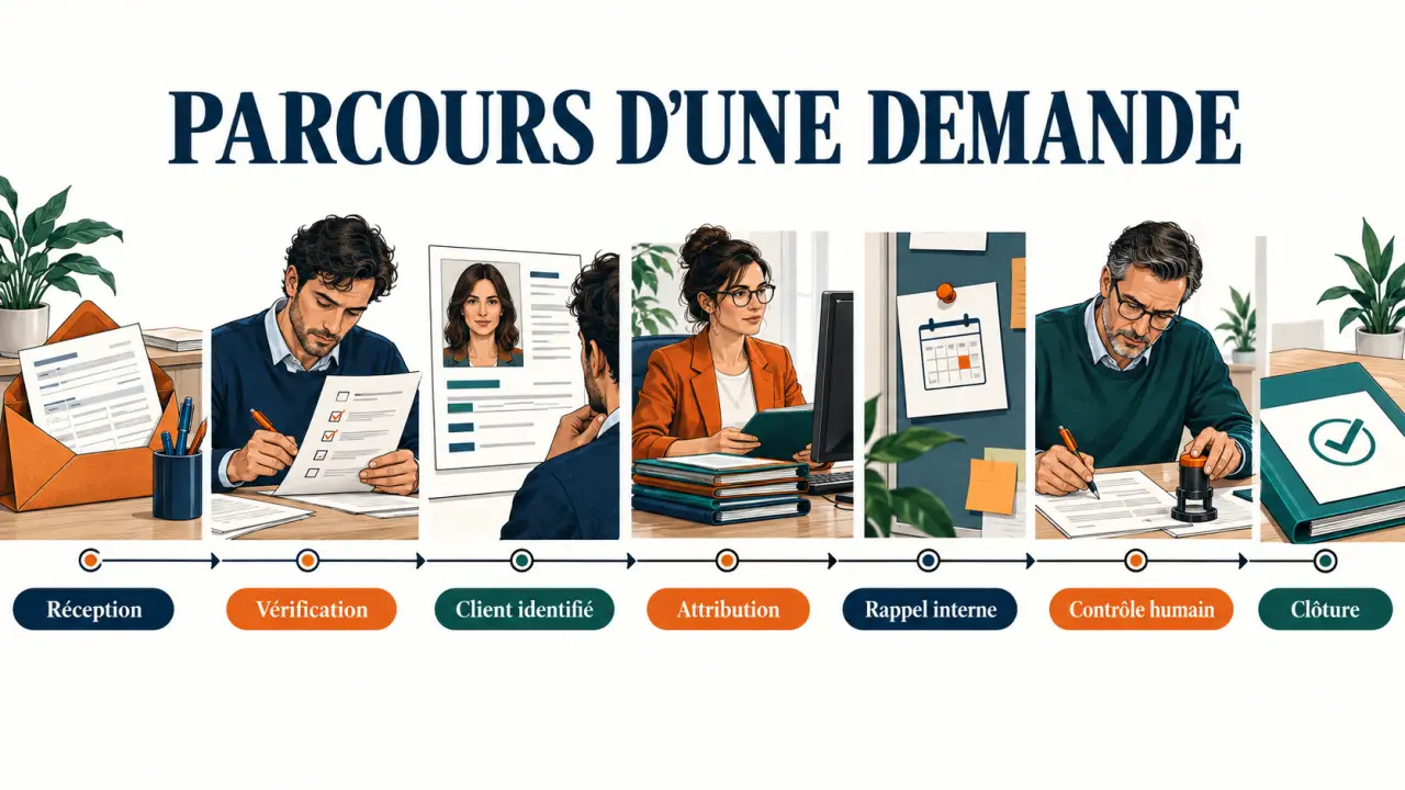 Processus d’automatisation administrative à Angers, de la réception d’une demande au contrôle final