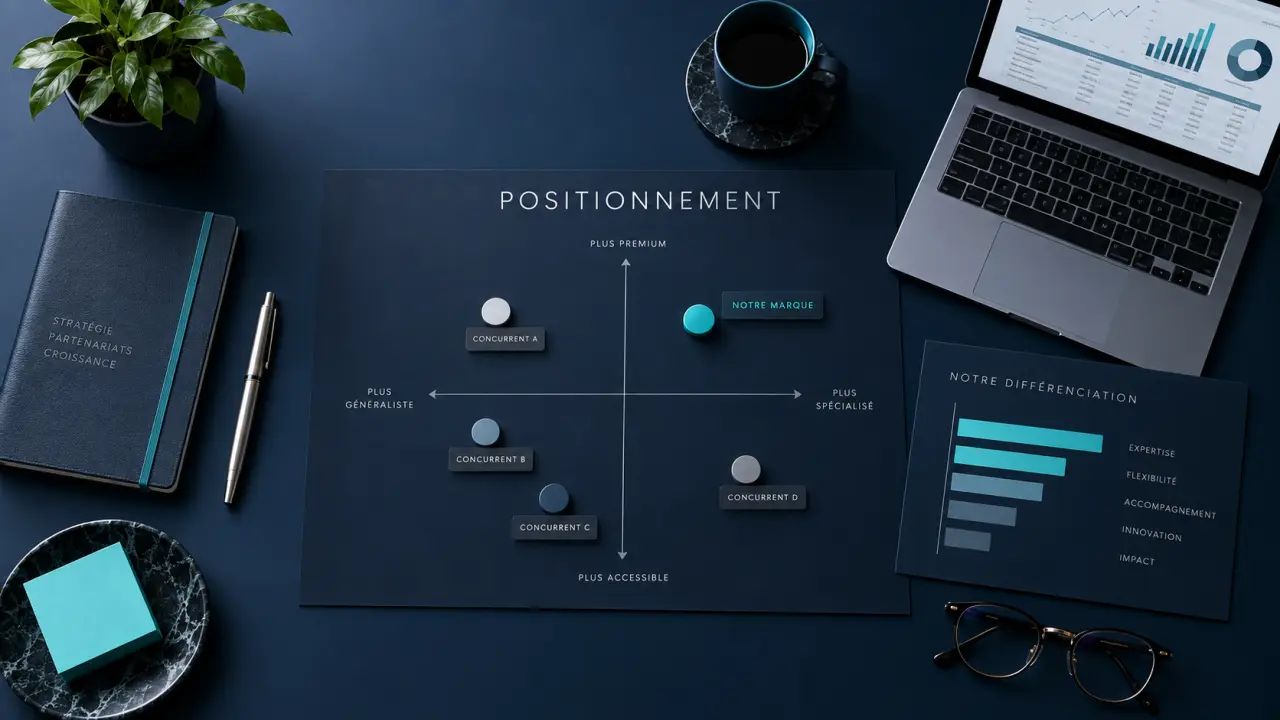 Le positionnement marketing fixe la place de votre marque face à la concurrence